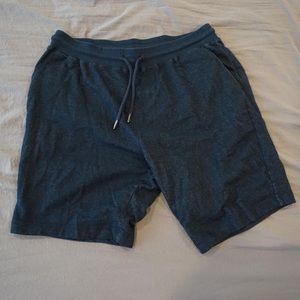 pact men's organic cotton navy shorts